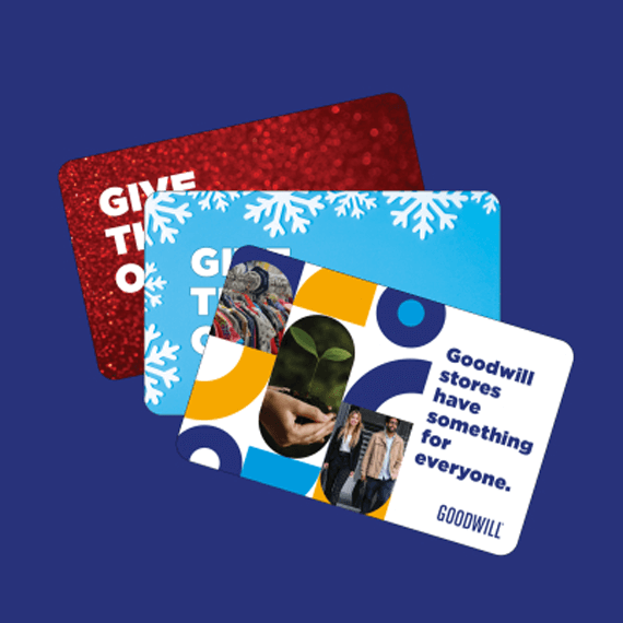 Goodwill gift card options