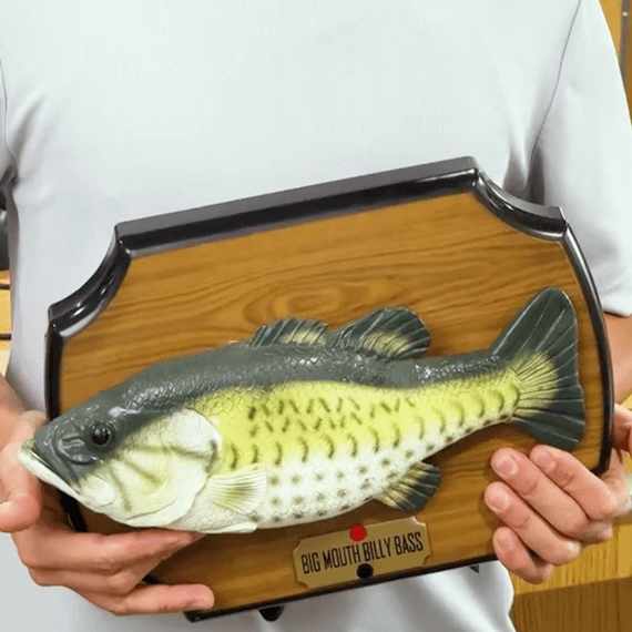 Talking fish white elephant gift