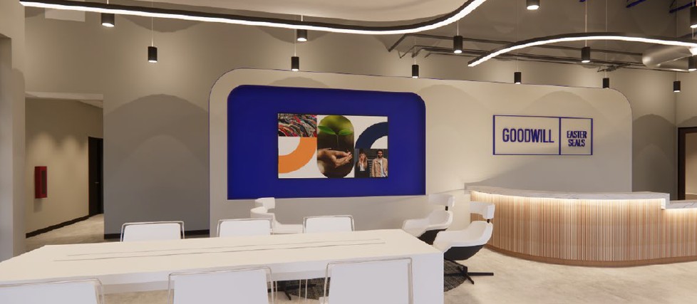 new campus desk area