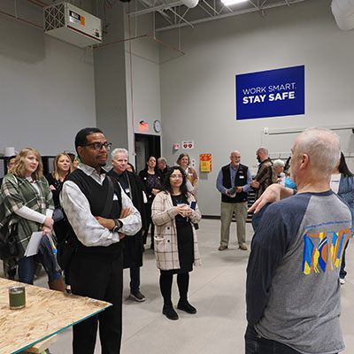 Touring the State-of-the-Art Facility